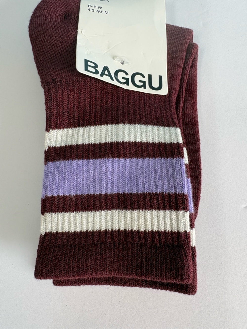 NWT BAGGU Ribbed Socks - Picture 4 of 10